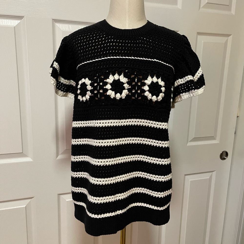 Adorable Crochet-knit Sweater | Size 2X - Picture 7 of 10